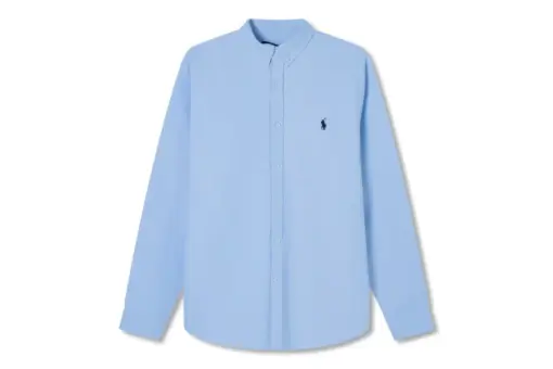Polo Ralph Lauren Full Sleeve Polo Shirt Sky Blue