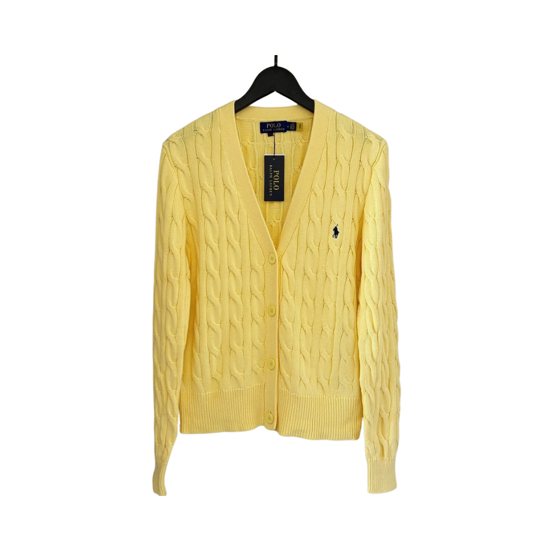 Polo Ralph Lauren Cardigan Sweater Yellow 2026 | Drip Kickz Polo Ralph Lauren Cardigan Sweater Yellow