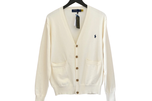 Polo Ralph Lauren Cardigan Sweater Off White