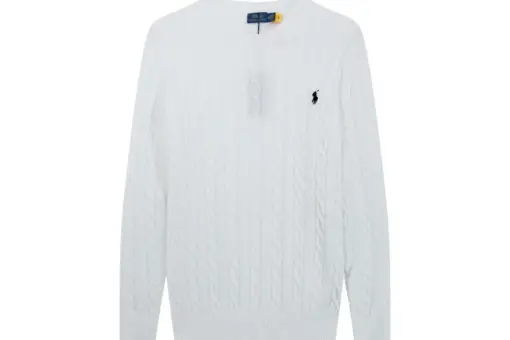 Polo Ralph Lauren Crew Neck Sweater White