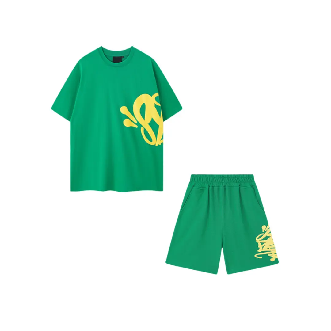 Syna World Short Set Green M1 2026 | Drip Kickz Syna World Short Set Green M1