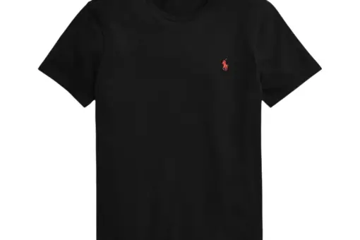 Polo Ralph Lauren CUSTOM SLIM FIT T Shirt Basic Black