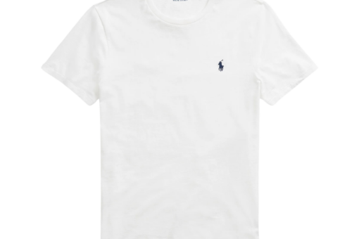 Polo Ralph Lauren CUSTOM SLIM FIT T Shirt Basic White