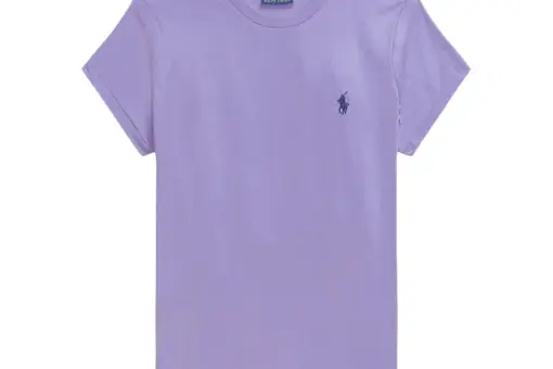 Polo Ralph Lauren CLASSIC FIT COTTON JERSEY CREWNECK Basic T Shirt Hyacinth