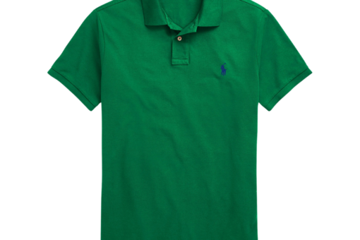 Polo Ralph Lauren Slim Fit Mesh Polo Shirt Billiard