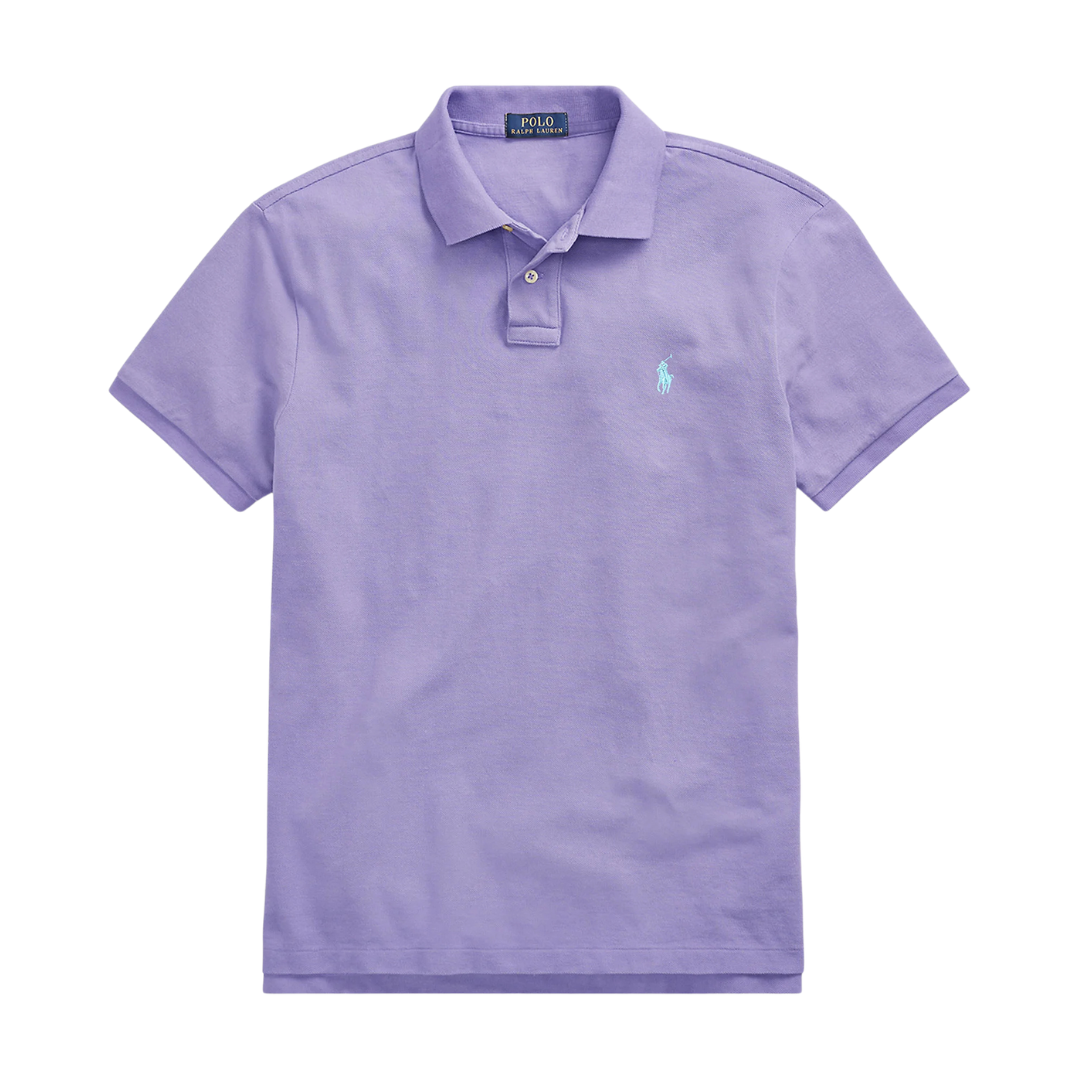 Polo Ralph Lauren Slim Fit Mesh Polo Shirt Cactus Purple 2026 | Drip Kickz Polo Ralph Lauren Slim Fit Mesh Polo Shirt Cactus Purple
