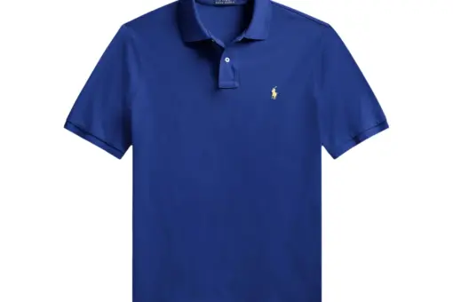 Polo Ralph Lauren Slim Fit Mesh Polo Shirt Fall Royal