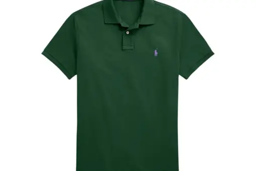 Polo Ralph Lauren Slim Fit Mesh Polo Shirt New Forest