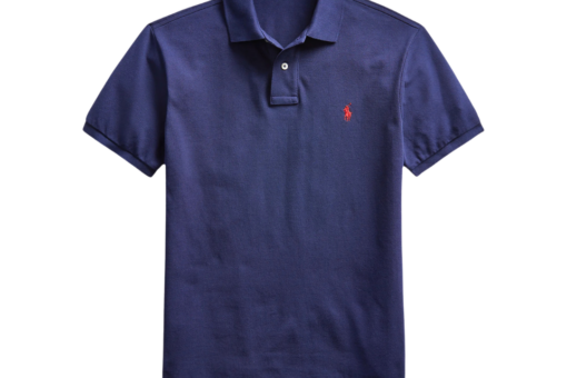 Polo Ralph Lauren Slim Fit Mesh Polo Shirt Newport Navy