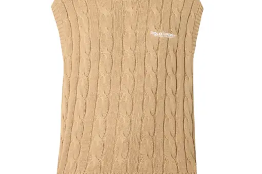 Polo Ralph Lauren Knit Sweater Vintage Khaki