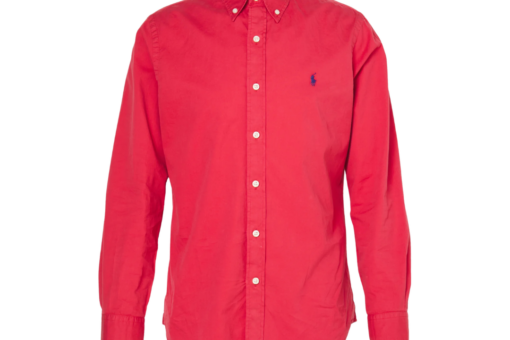 Polo Ralph Lauren Custom Fit Featherweight Twill Shirt Sunrise Red