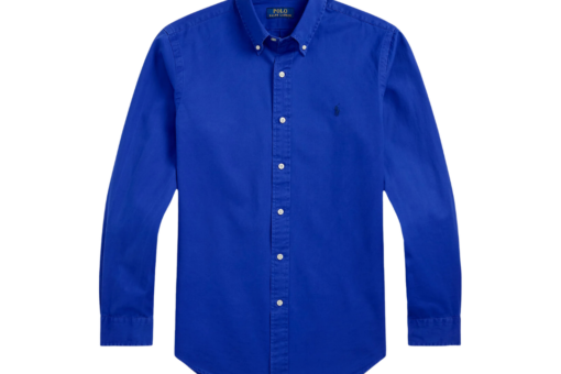 Polo Ralph Lauren Custom Fit Featherweight Twill Shirt Heritage Royal