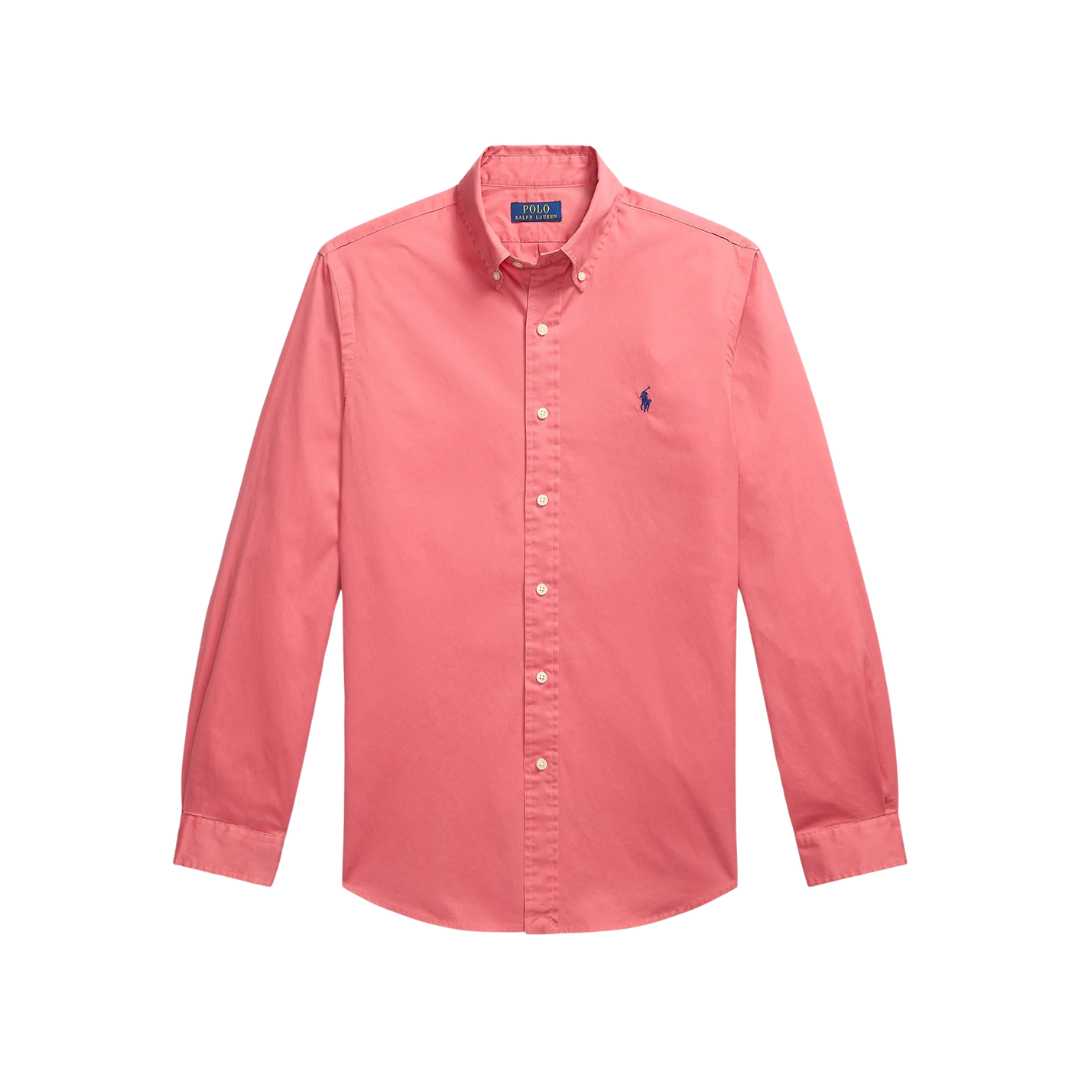 Polo Ralph Lauren Custom Fit Featherweight Twill Shirt Adirondack Berry 2026 | Drip Kickz Polo Ralph Lauren Custom Fit Featherweight Twill Shirt Adirondack Berry