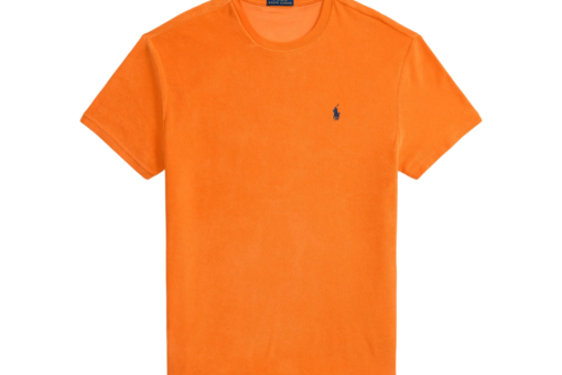 Polo Ralph Lauren Classic Fit Terry T Shirt Basic Resort Orange