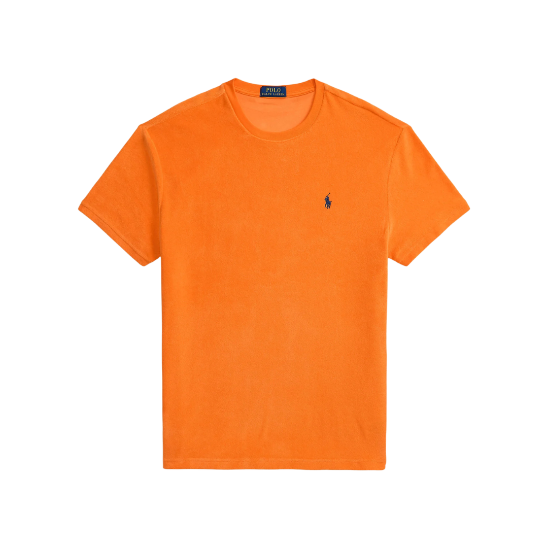 Polo Ralph Lauren Classic Fit Terry T Shirt Basic Resort Orange 2026 | Drip Kickz Polo Ralph Lauren Classic Fit Terry T Shirt Basic Resort Orange
