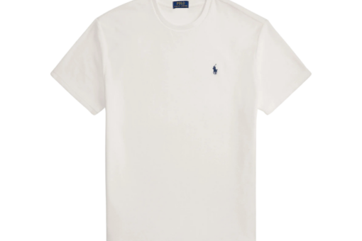 Polo Ralph Lauren Classic Fit Terry T Shirt Basic White