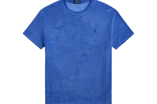 Polo Ralph Lauren Classic Fit Terry T Shirt Basic Modern Royal