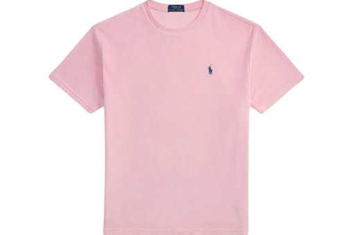 Polo Ralph Lauren Classic Fit Terry T Shirt Basic Garden Pink