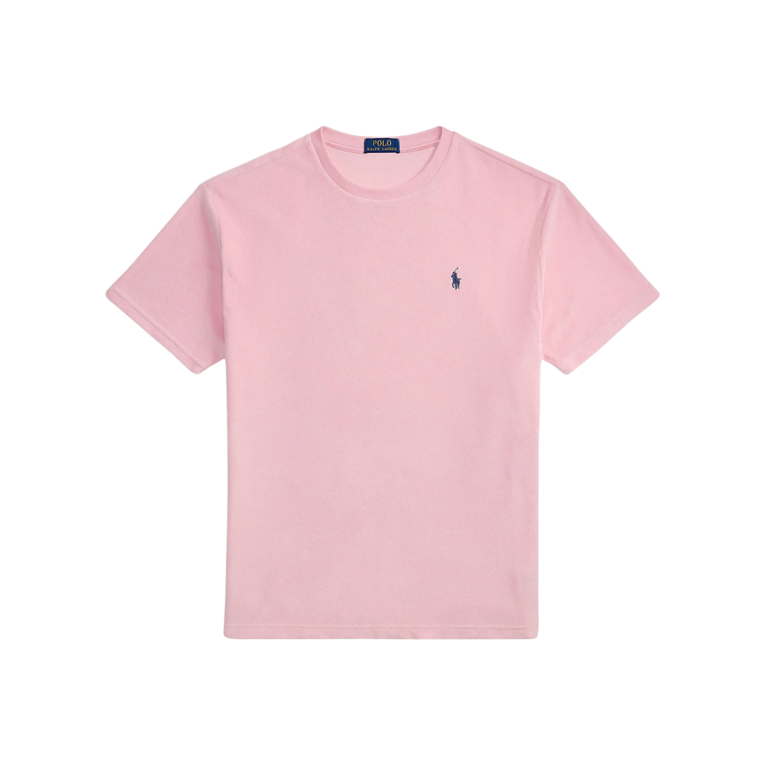 Polo Ralph Lauren Classic Fit Terry T Shirt Basic Garden Pink 2026 | Drip Kickz Polo Ralph Lauren Classic Fit Terry T Shirt Basic Garden Pink