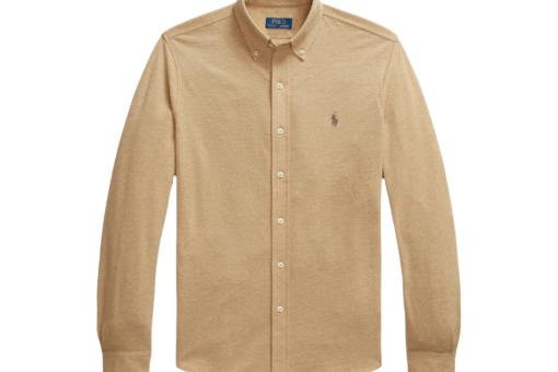 Polo Ralph Lauren Featherweight Shirt Café Tan Heather