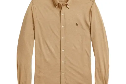 Polo Ralph Lauren Featherweight Shirt Classic Camel Heather