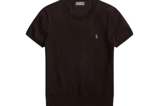 Polo Ralph Lauren Short Sleeve Crewneck Basic T Shirt Circuit Brown