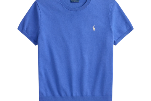 Polo Ralph Lauren Short Sleeve Crewneck Basic T Shirt Indigo Sky