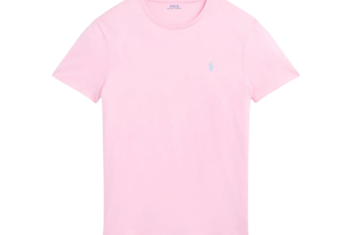 Polo Ralph Lauren Short Sleeve T Shirt Basic Bath Pink