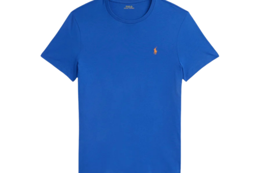 Polo Ralph Lauren Short Sleeve T Shirt Basic Blue Saturn