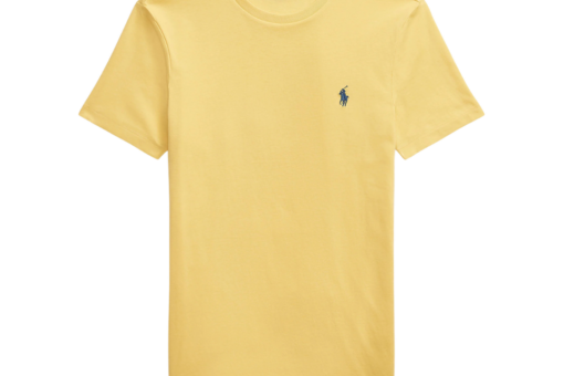 Polo Ralph Lauren Short Sleeve T Shirt Basic Collegiate Yellow