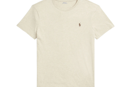 Polo Ralph Lauren Short Sleeve T Shirt Basic Expedition Dune Heather