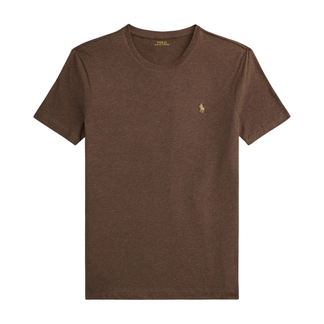 Polo Ralph Lauren Short Sleeve T Shirt Basic Nutmeg Brown 2026 | Drip Kickz Polo Ralph Lauren Short Sleeve T Shirt Basic Nutmeg Brown