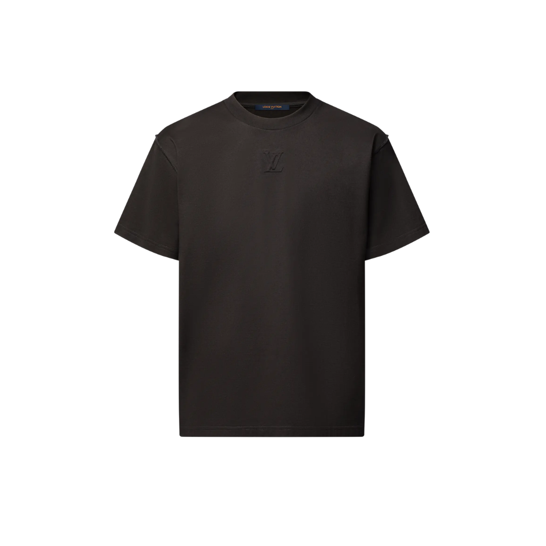 T-shirt with LV embossing Noir 2026 | Drip Kickz T-shirt with LV embossing Noir