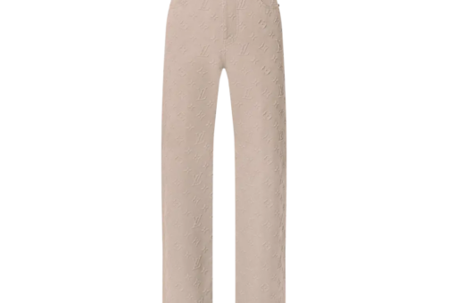 LV Monogram Embossed Skate Pants Ivoire