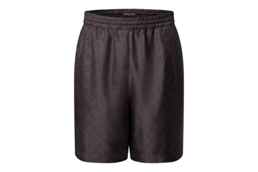 LV Printed Monogram Silk Shorts