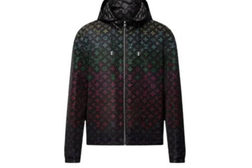 LV Monogram Flowers Gradient Printed Windbreaker