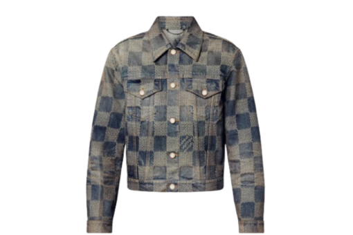 LV Damier Washed Denim Jacket