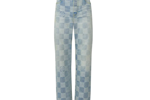 LV Damier Denim Skate Pants
