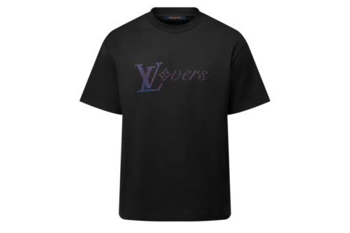 LV Iridescent Vers T-Shirt Black