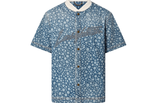 LV x YK Infinity Dots Denim Shirt