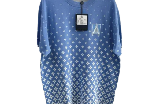 LV T-Shirt Blue White