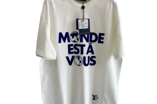 LV T-Shirt White & Blue