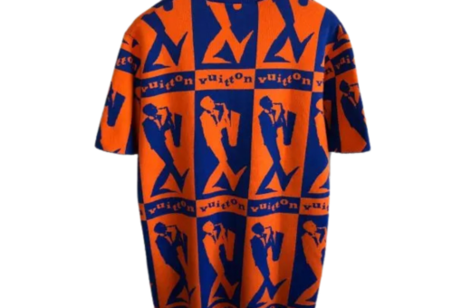 LV Jazz Flyers Short Sleeved T-shirt Orange