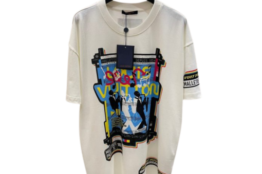 LV Jazz Flyers Short Sleeved T-shirt White