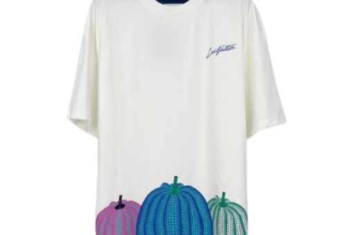 LV Yayoi Kusama Pumpkin Graphic T-Shirt White