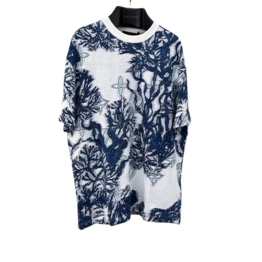 LV Coral Sea Seagrass Ink Wash Full Print Short Sleeve 2026 | Drip Kickz LV Coral Sea Seagrass Ink Wash Full Print Short Sleeve