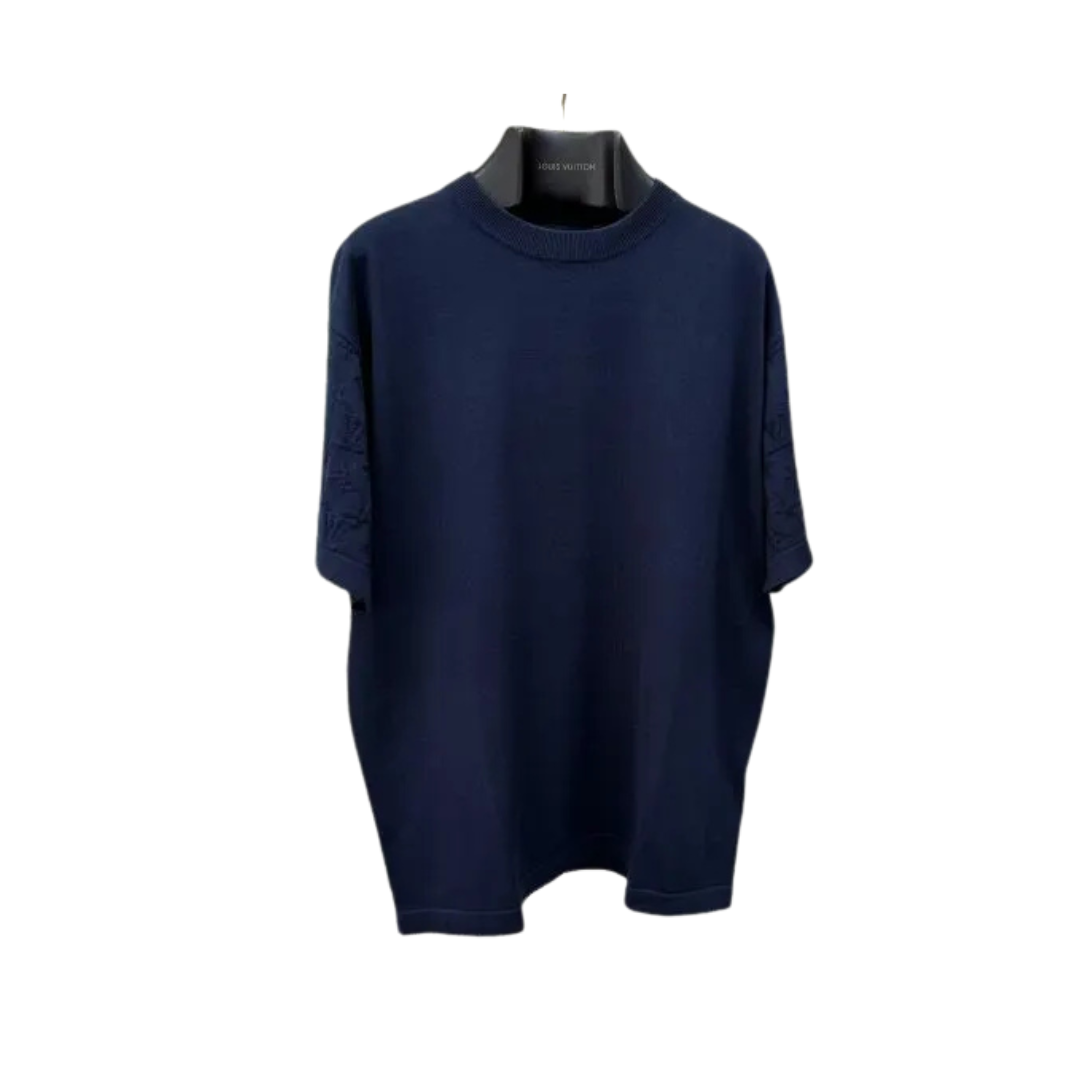 LV T-Shirt Navy Blue 2026 | Drip Kickz LV T-Shirt Navy Blue