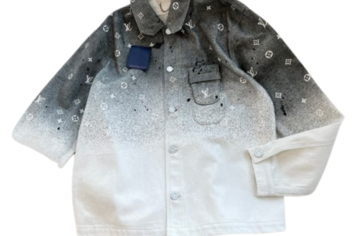 LV Shirt Grey & White