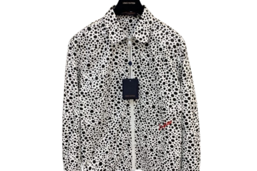 LV x Yayoi Kusama Dot Shirt White/ Black