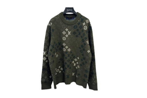LV Monogram Pullover In Forest Night Color